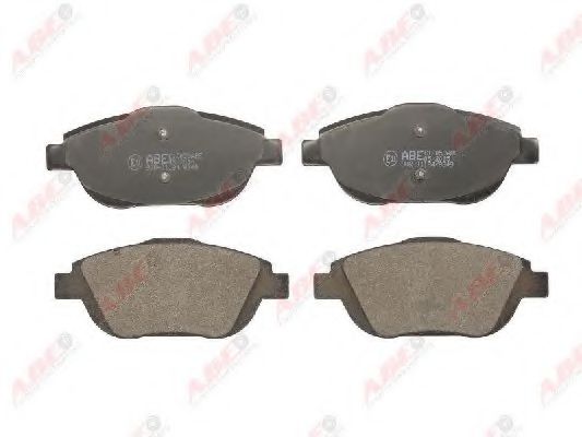 ABE C1C059ABE Комплект тормозных колодок, дисковый тормоз<br >09 2010 