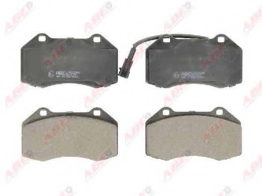 ABE C1D038ABE Комплект тормозных колодок, дисковый тормоз 