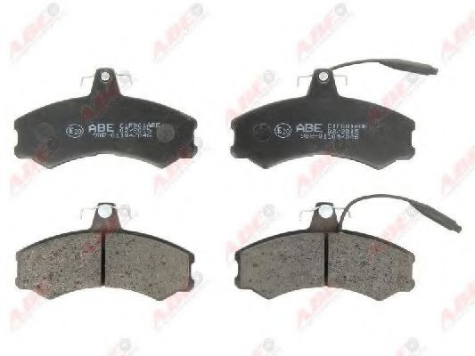 ABE C1F001ABE Комплект тормозных колодок, дисковый тормоз 