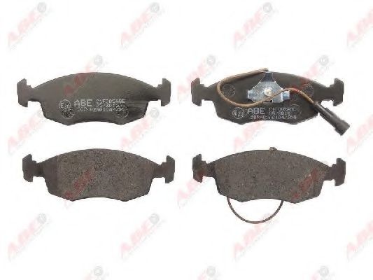 ABE C1F005ABE Комплект тормозных колодок, дисковый тормоз<br >для устройства 