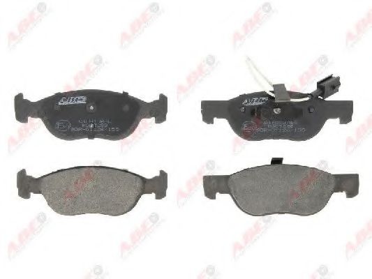 ABE C1F019ABE Комплект тормозных колодок, дисковый тормоз<br >01 1998 