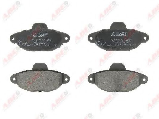 ABE C1F026ABE Комплект тормозных колодок, дисковый тормоз<br >09 1994 