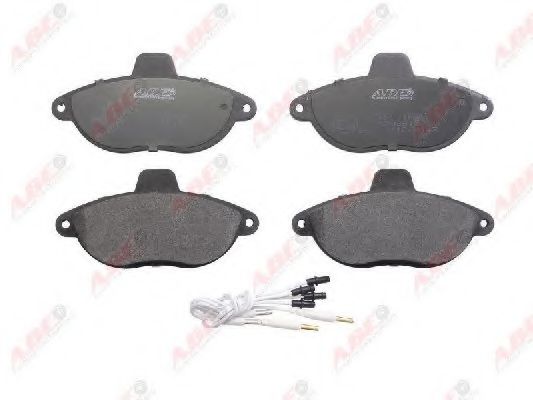 ABE C1F031ABE Комплект тормозных колодок, дисковый тормоз 