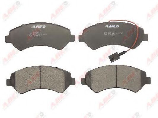 ABE C1F058ABE Комплект тормозных колодок, дисковый тормоз<br >передний мост 