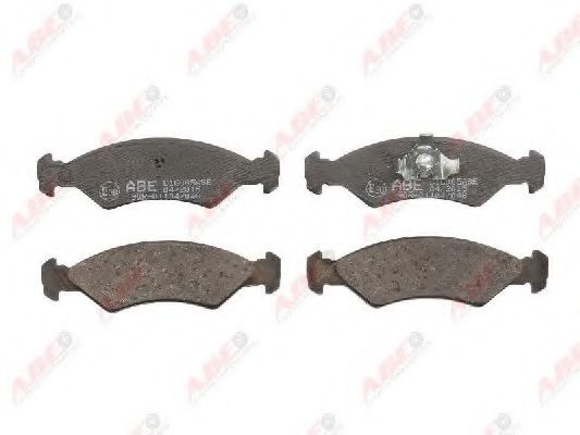 ABE C1G005ABE Тормозные колодки 08 1983 для FORD FIESTA (Форд Фиэста) ABE C1G005ABE Тормозные колодки 08 1983 для FORD FIESTA (Форд Фиэста)