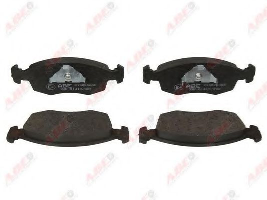 ABE C1G006ABE Комплект тормозных колодок, дисковый тормоз 