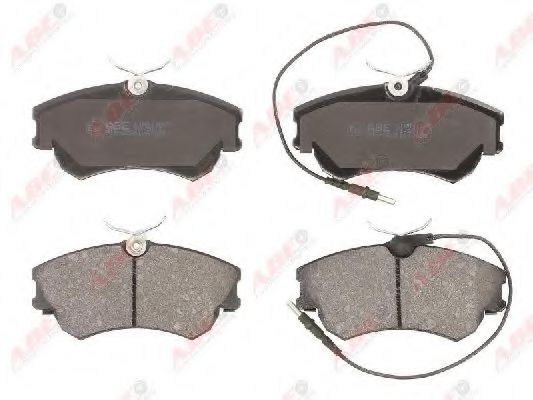 ABE C1R011ABE Комплект тормозных колодок, дисковый тормоз 