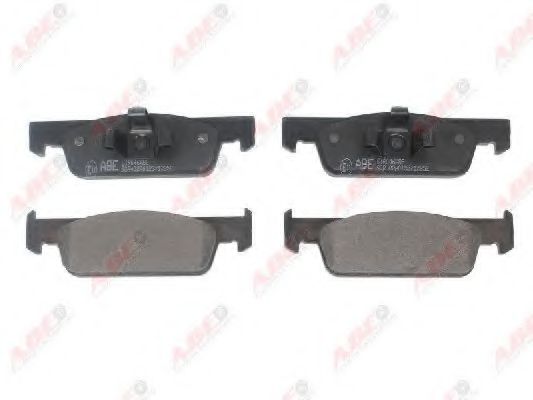 ABE C1R046ABE Комплект тормозных колодок, дисковый тормоз 