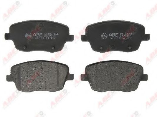 ABE C1T007ABE Комплект тормозных колодок, дисковый тормоз 