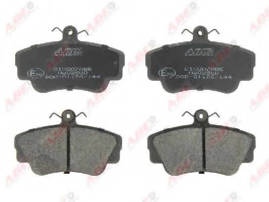 ABE C1V007ABE Комплект тормозных колодок, дисковый тормоз<br >для устройства 