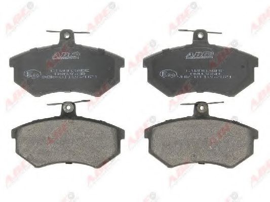 ABE C1W003ABE Комплект тормозных колодок, дисковый тормоз 