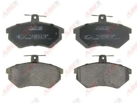 ABE C1W007ABE Комплект тормозных колодок, дисковый тормоз<br >для устройства 