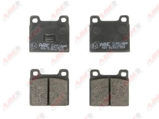 ABE C1W018ABE Тормозные колодки Швеция для VOLKSWAGEN DASHER (Фольксваген Дашэр) ABE C1W018ABE Тормозные колодки Швеция для VOLKSWAGEN DASHER (Фольксваген Дашэр)