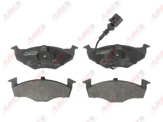 ABE C1W048ABE Комплект тормозных колодок, дисковый тормоз 