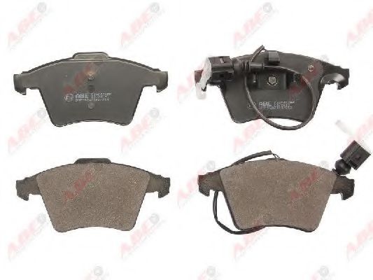 ABE C1W062ABE Комплект тормозных колодок, дисковый тормоз<br >1LB 