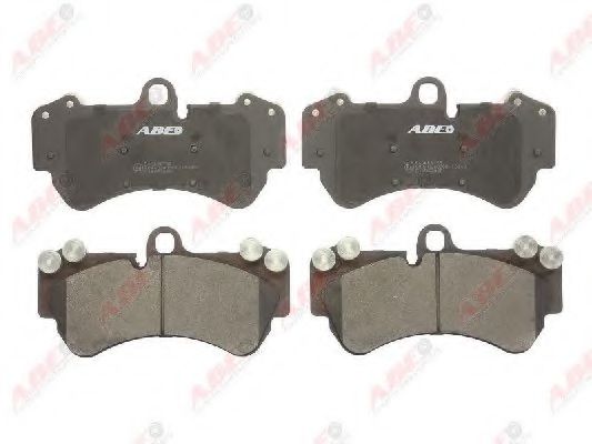 ABE C1W063ABE Комплект тормозных колодок, дисковый тормоз<br >17 