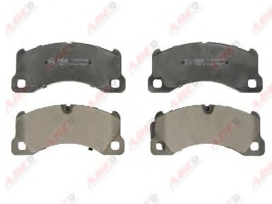 ABE C1W066ABE Комплект тормозных колодок, дисковый тормоз<br >1LY 