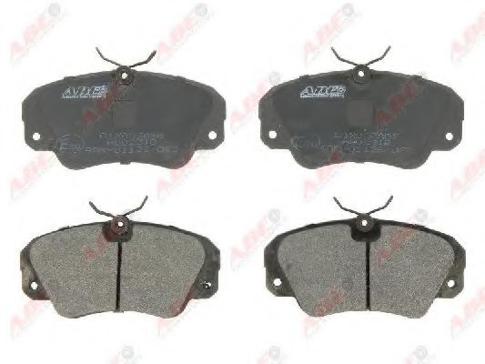 ABE C1X003ABE Комплект тормозных колодок, дисковый тормоз<br >M1000001 