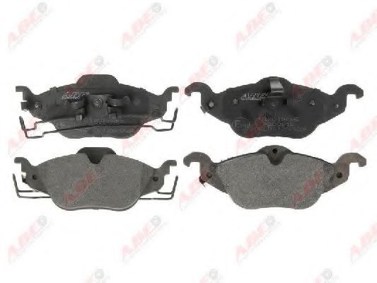 ABE C1X019ABE Комплект тормозных колодок, дисковый тормоз 