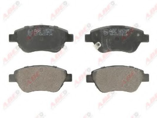 ABE C1X034ABE Комплект тормозных колодок, дисковый тормоз<br >передний мост 