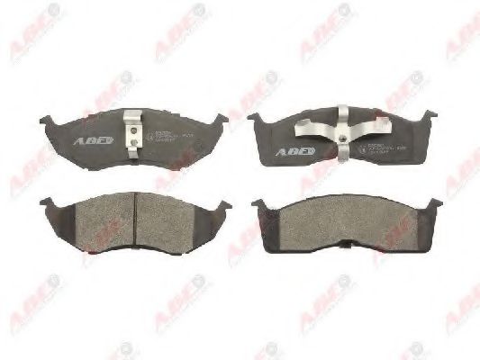 ABE C1Y008ABE Тормозные колодки 10 1994 для DODGE CARAVAN (Додж Караван) ABE C1Y008ABE Тормозные колодки 10 1994 для DODGE CARAVAN (Додж Караван)