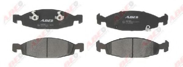 ABE C1Y014ABE Комплект тормозных колодок, дисковый тормоз<br >09 2002 