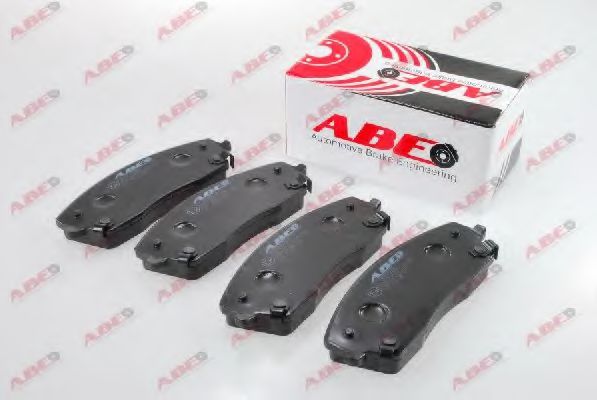 ABE C1Y037ABE Комплект тормозных колодок, дисковый тормоз<br >320 
