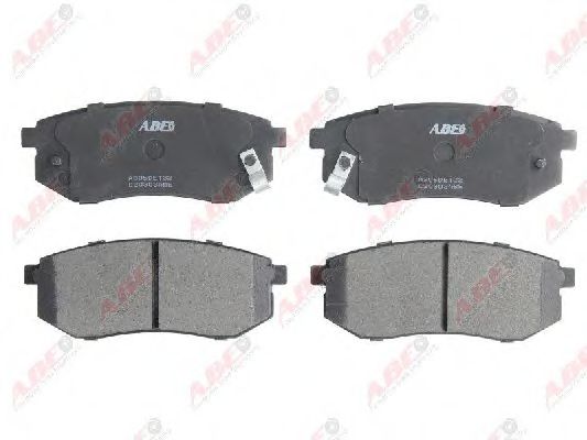 ABE C20303ABE Комплект тормозных колодок, дисковый тормоз 