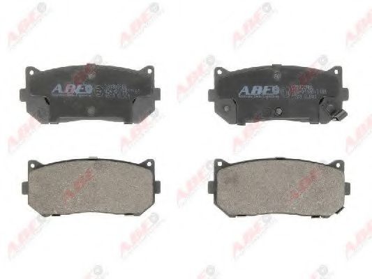 ABE C20305ABE Комплект тормозных колодок, дисковый тормоз<br >задний мост 