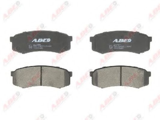 ABE C22010ABE Тормозные колодки для TOYOTA (FAW) PRADO (Тойота/тоета (фав) Прадо) ABE C22010ABE Тормозные колодки для TOYOTA (FAW) PRADO (Тойота/тоета (фав) Прадо)