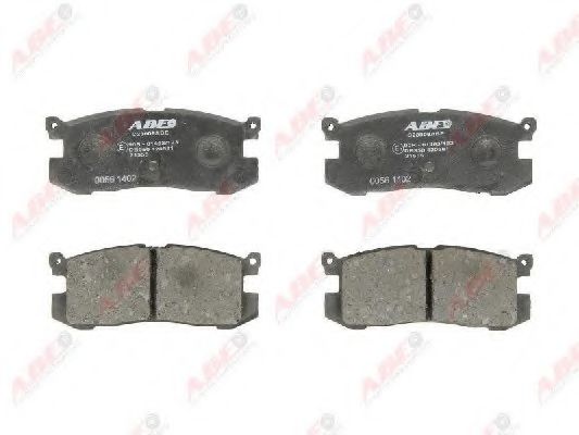 ABE C23006ABE Тормозные колодки для устройства для MAZDA 626 III (Мазда 626 3) ABE C23006ABE Тормозные колодки для устройства для MAZDA 626 III (Мазда 626 3)