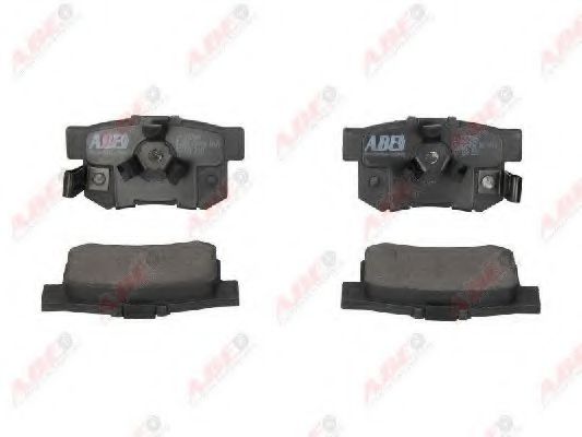 ABE C24020ABE Комплект тормозных колодок, дисковый тормоз 