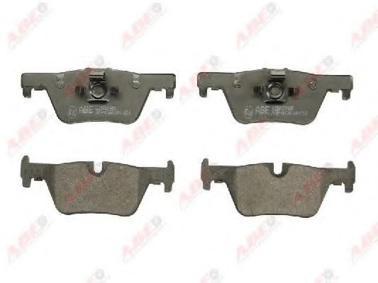 ABE C2B027ABE Комплект тормозных колодок, дисковый тормоз 