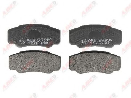 ABE C2C009ABE Комплект тормозных колодок, дисковый тормоз 