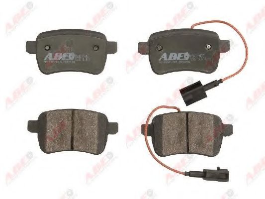 ABE C2D011ABE Комплект тормозных колодок, дисковый тормоз 