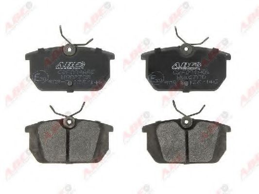 ABE C2F004ABE Комплект тормозных колодок, дисковый тормоз 