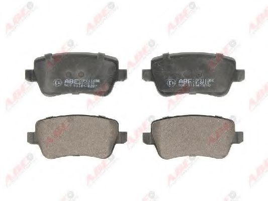 ABE C2F011ABE Комплект тормозных колодок, дисковый тормоз<br >11 2010 