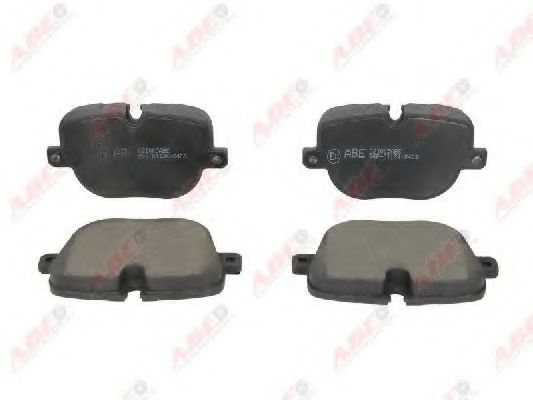 ABE C2I005ABE Комплект тормозных колодок, дисковый тормоз<br >задний мост 
