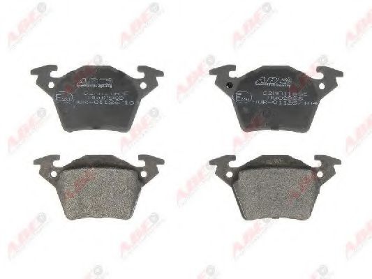 ABE C2M011ABE Комплект тормозных колодок, дисковый тормоз<br >08 1997 