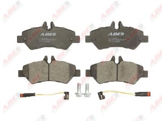ABE C2M028ABE Комплект тормозных колодок, дисковый тормоз<br >задний мост 