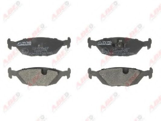 ABE C2V000ABE Комплект тормозных колодок, дисковый тормоз<br >задний мост 