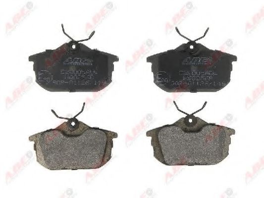 ABE C2V005ABE Комплект тормозных колодок, дисковый тормоз 