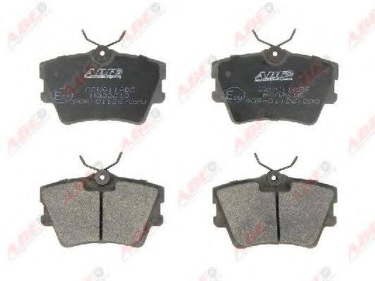 ABE C2W011ABE Тормозные колодки 70-T-199999 для VOLKSWAGEN (Фольксваген) ABE C2W011ABE Тормозные колодки 70-T-199999 для VOLKSWAGEN (Фольксваген)