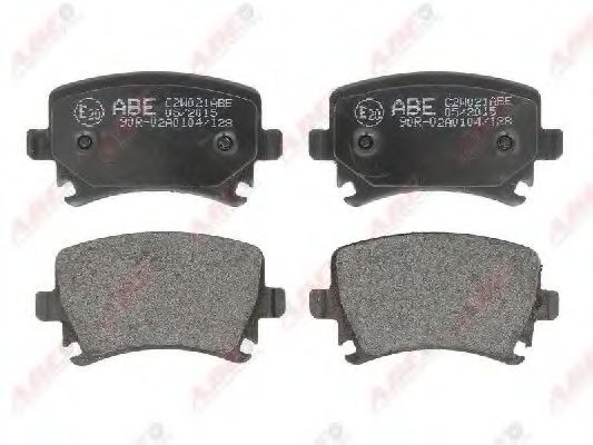 ABE C2W021ABE Тормозные колодки 2EA для AUDI TT (Ауди Тт) ABE C2W021ABE Тормозные колодки 2EA для AUDI TT (Ауди Тт)
