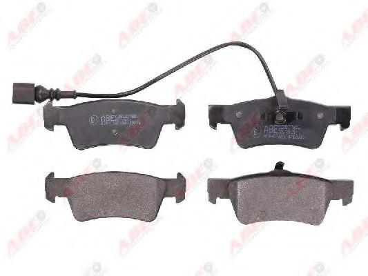 ABE C2W027ABE Комплект тормозных колодок, дисковый тормоз 