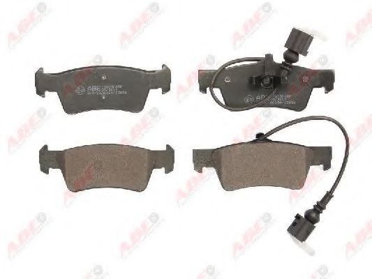 ABE C2W030ABE Комплект тормозных колодок, дисковый тормоз<br >1KE 