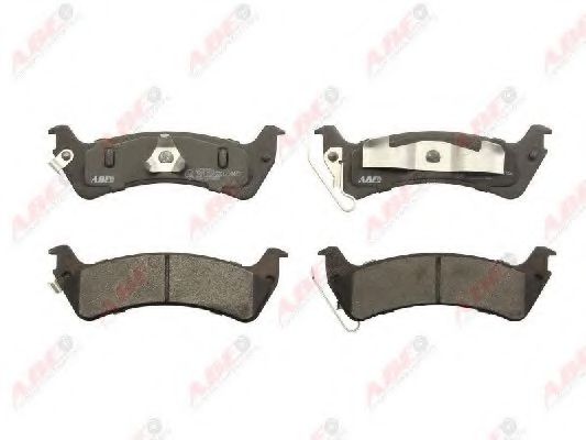 ABE C2Y005ABE Комплект тормозных колодок, дисковый тормоз 
