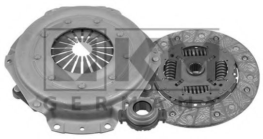 KM Germany 069 1282 Комплект сцепления 09 1998 для PEUGEOT (Пежо) KM Germany 069 1282 Комплект сцепления 09 1998 для PEUGEOT (Пежо)