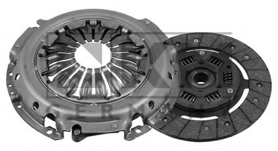 KM Germany 069 1534 Комплект сцепления механическая коробка передач для RENAULT MEGANE II ER (Рено Меган 2 ер)