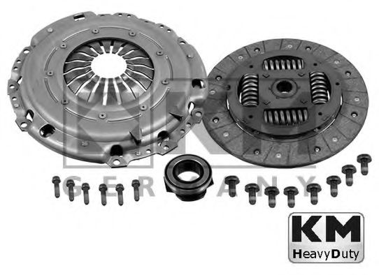 KM Germany 069 1782WOF Комплект сцепления 370181 для VOLKSWAGEN T4 MULTIVAN (Фольксваген Т4 мултиvан) KM Germany 069 1782WOF Комплект сцепления 370181 для VOLKSWAGEN T4 MULTIVAN (Фольксваген Т4 мултиvан)